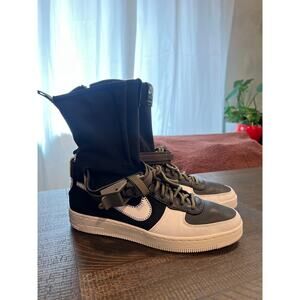 Nike Air Force 1 Downtown Acronym Black White 7.5 Men